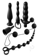Anal Fantasy Collection Silicone Deluxe Fantasy Kit Waterproof - Black