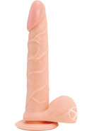 Skinsations Big Boy Realistic Dildo With Suction Cup Waterproof 7.5in - Vanilla